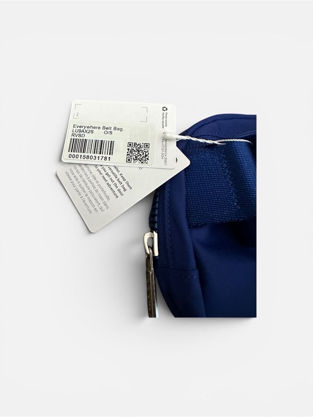 lululemon athletica Women's Cobalt Blue Beltbag - Picture 3 of 5